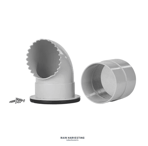 Rain Harvesting TATO98 Tank Overflow Kit – Mosquito-Proof 3" & 4" Outlet Rain Harvesting TATO98 Tank Overflow Kit – Mosquito-Proof 3" & 4" Outlet