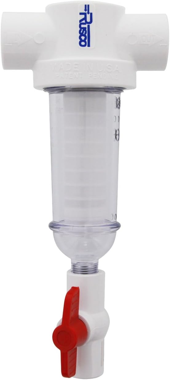 Rusco 1-140-F Spin-Down Sediment Filter with Polyester Screen Rusco 1-140-F Spin-Down Sediment Filter with Polyester Screen