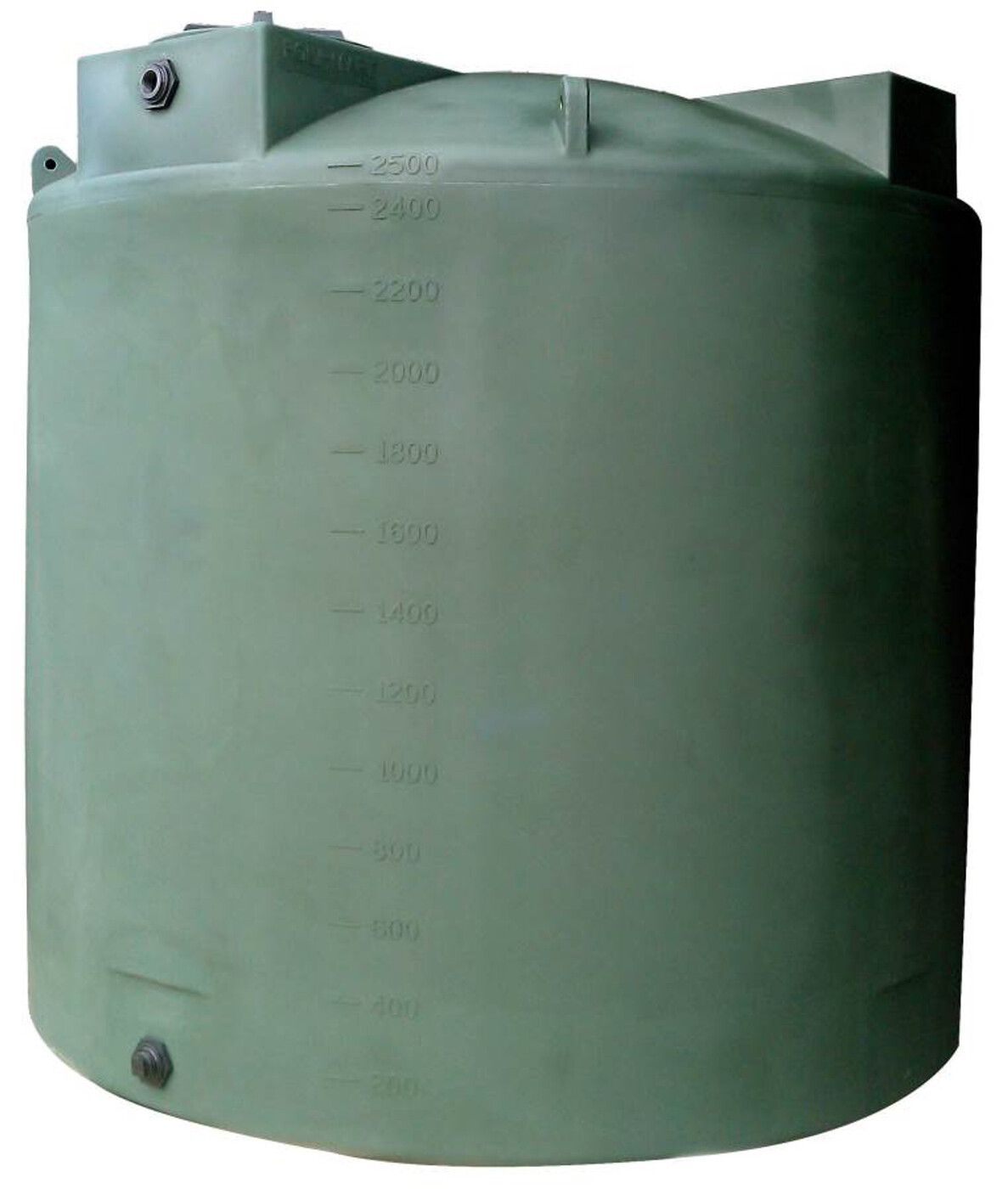 Snyder Industries 2500 Gallon Green Vertical Water Tank - PN 32561
