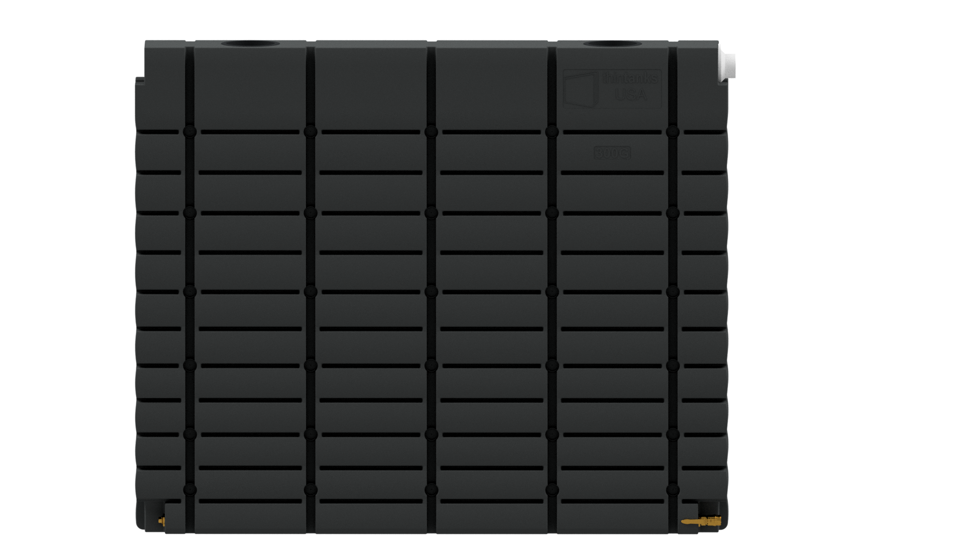 ThinTanks 300 Gallon Monument Stone Slimline Rainwater Tank