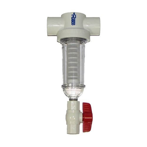 Rusco 1-140-F Spin-Down Sediment Filter with Polyester Screen Rusco 1-140-F Spin-Down Sediment Filter with Polyester Screen