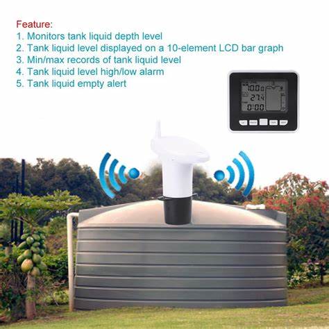 Solar Wireless Tank Level and Temperature Sensor with Display Solar Wireless Tank Level and Temperature Sensor with Display